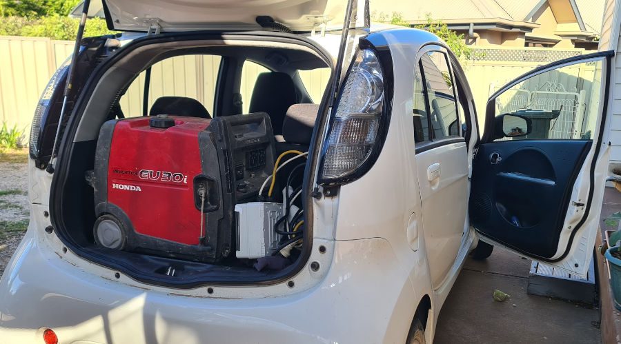 iMiev with generator