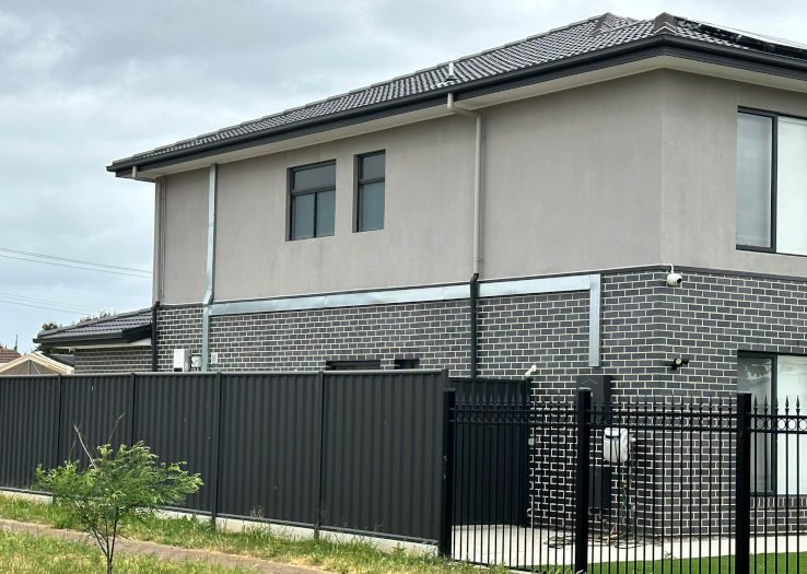 cable tray on a house