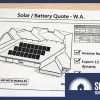 WA inverter rules checklist