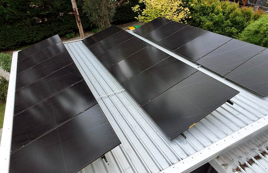 Aiko All Black solar panels