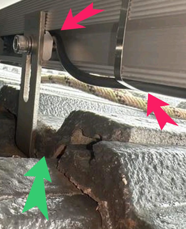 Solar array framing & wiring