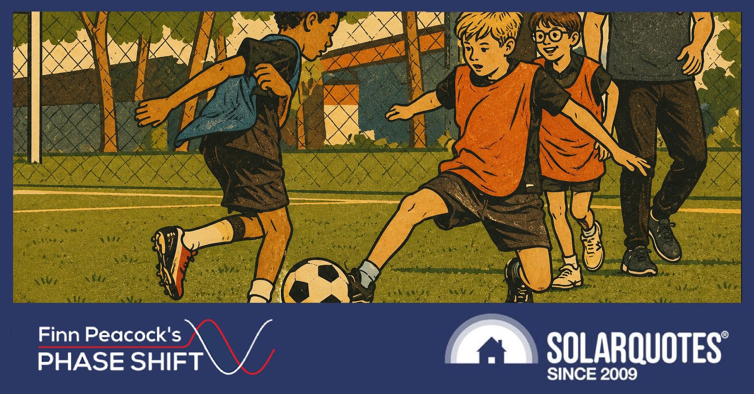 kids playing soccer
