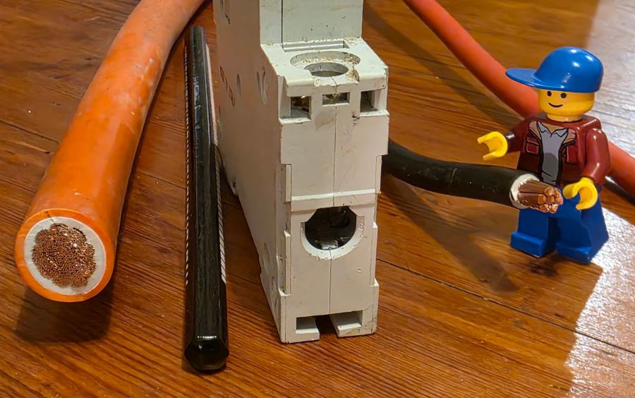 cables compare for size