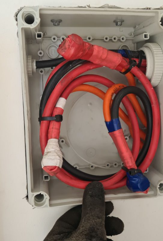 cables in a box