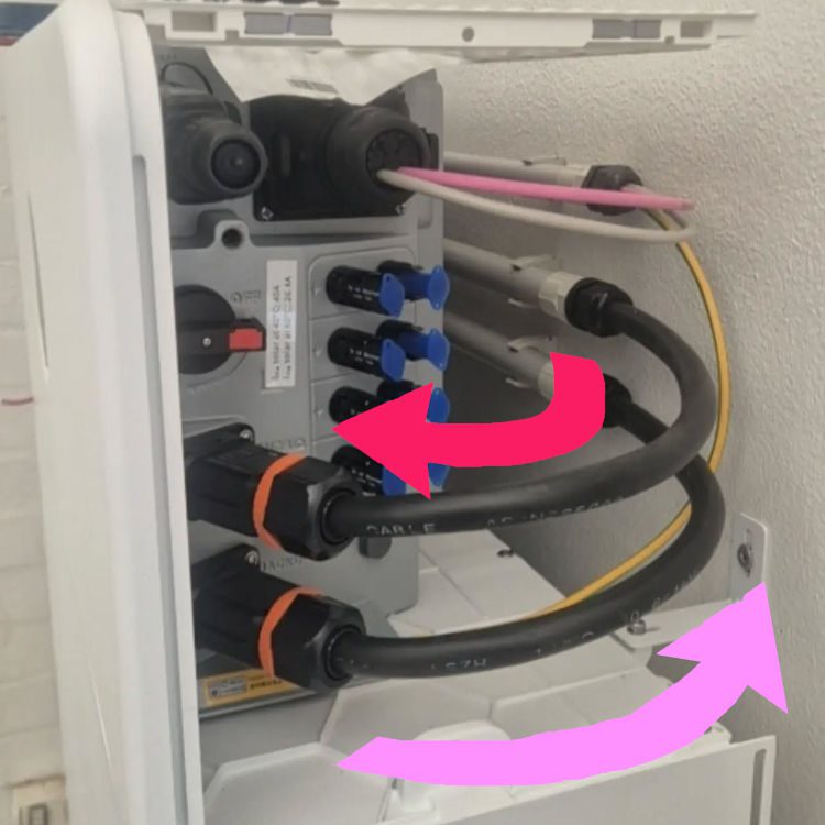 Goodwe ESA inverter wiring