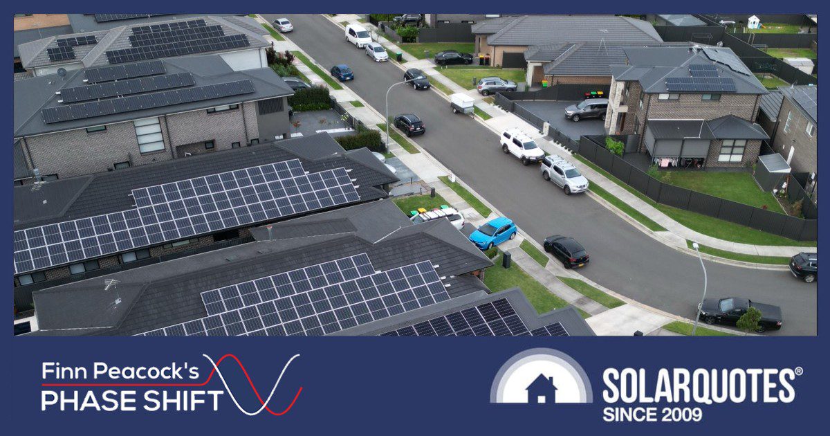 Solar panels on multiple roofs