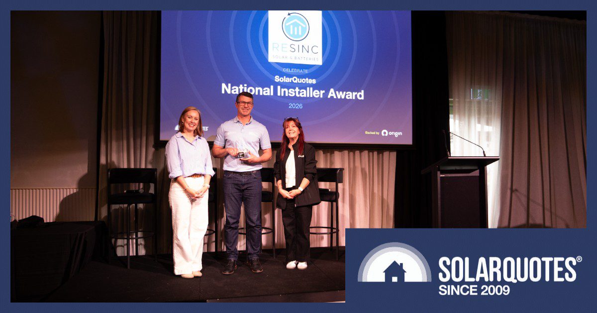 Australia's best solar installer in 2016