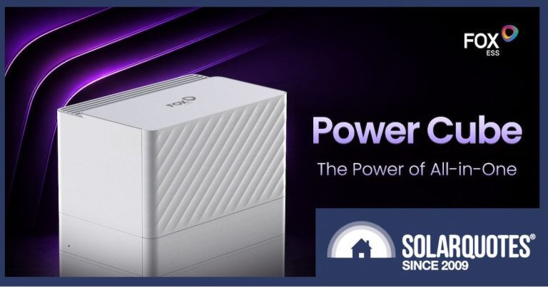 Stackable Cube Storage System Fox ESS Launches Power Cube All-In-One Home Battery