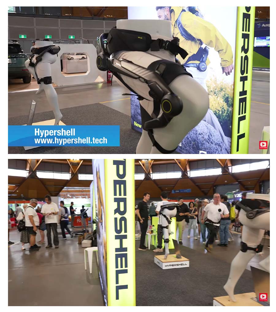 Hypershell powered exoskeleton