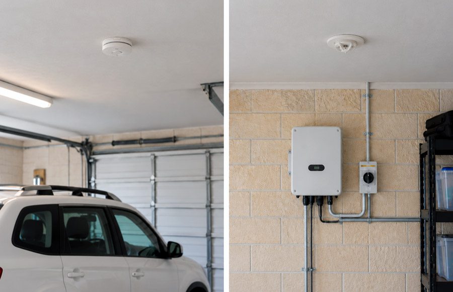 Smoke alarm and heat detector