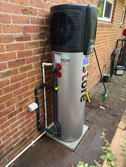 Hot water heat pump sample photo