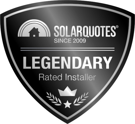 SolarQuotes Legendary Rated Suppliers