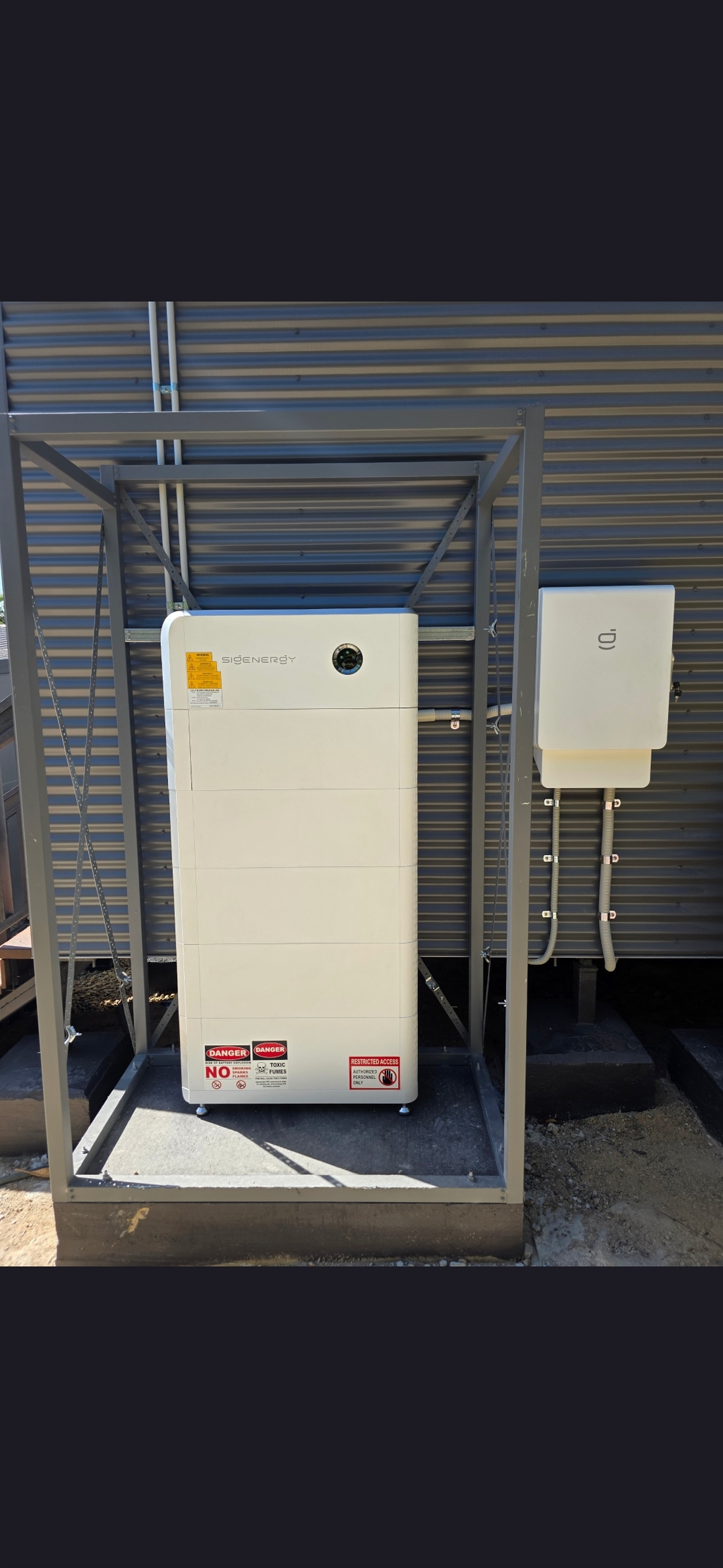 A solar system installation in your area