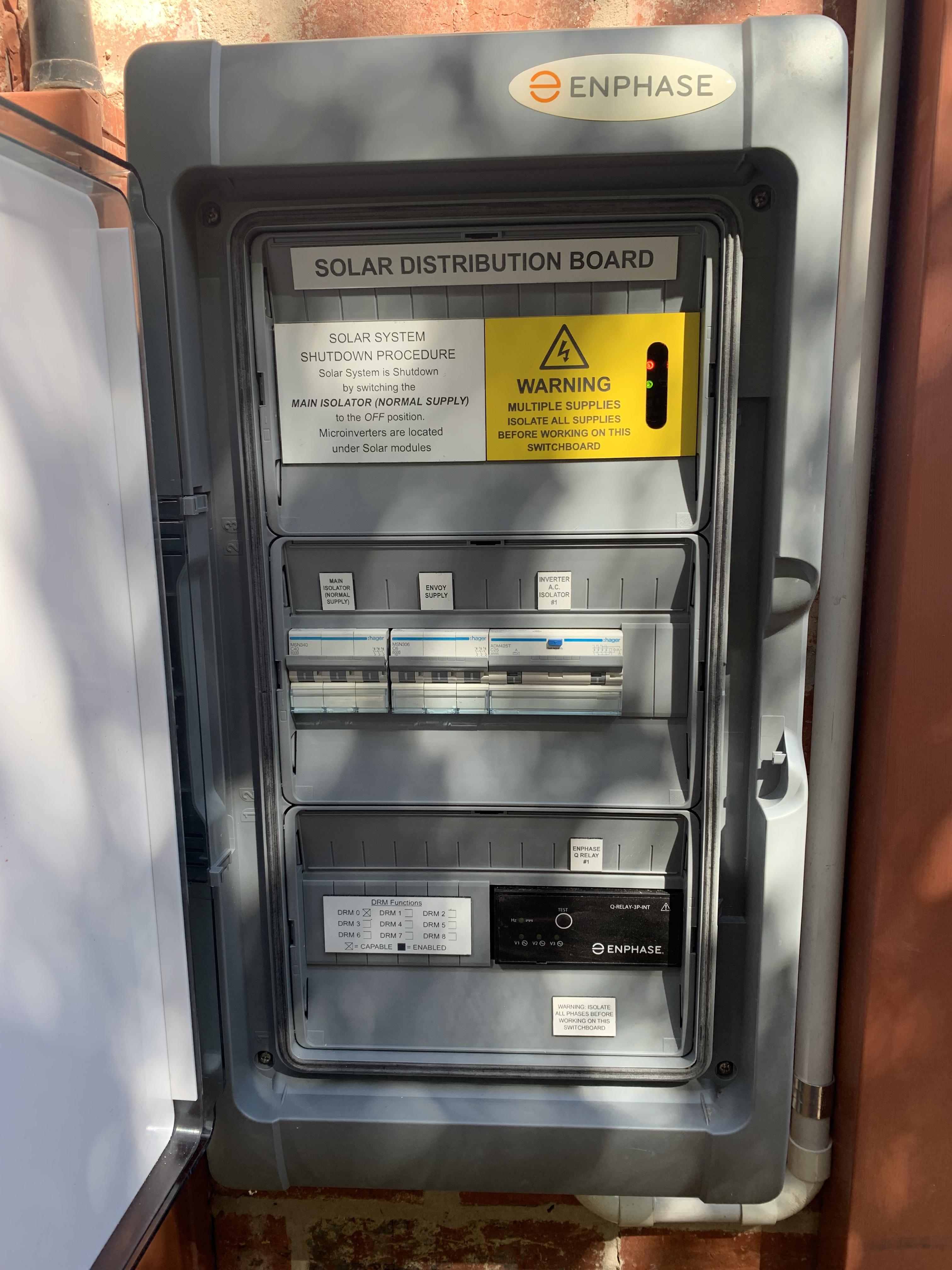 A solar system installation in your area