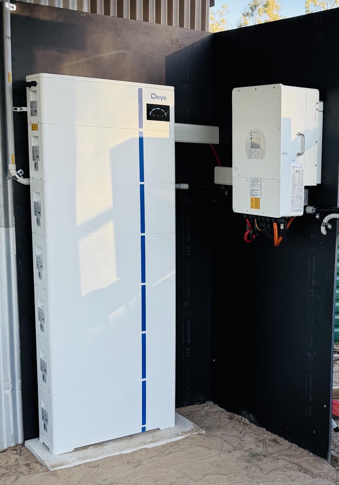A solar system installation in your area