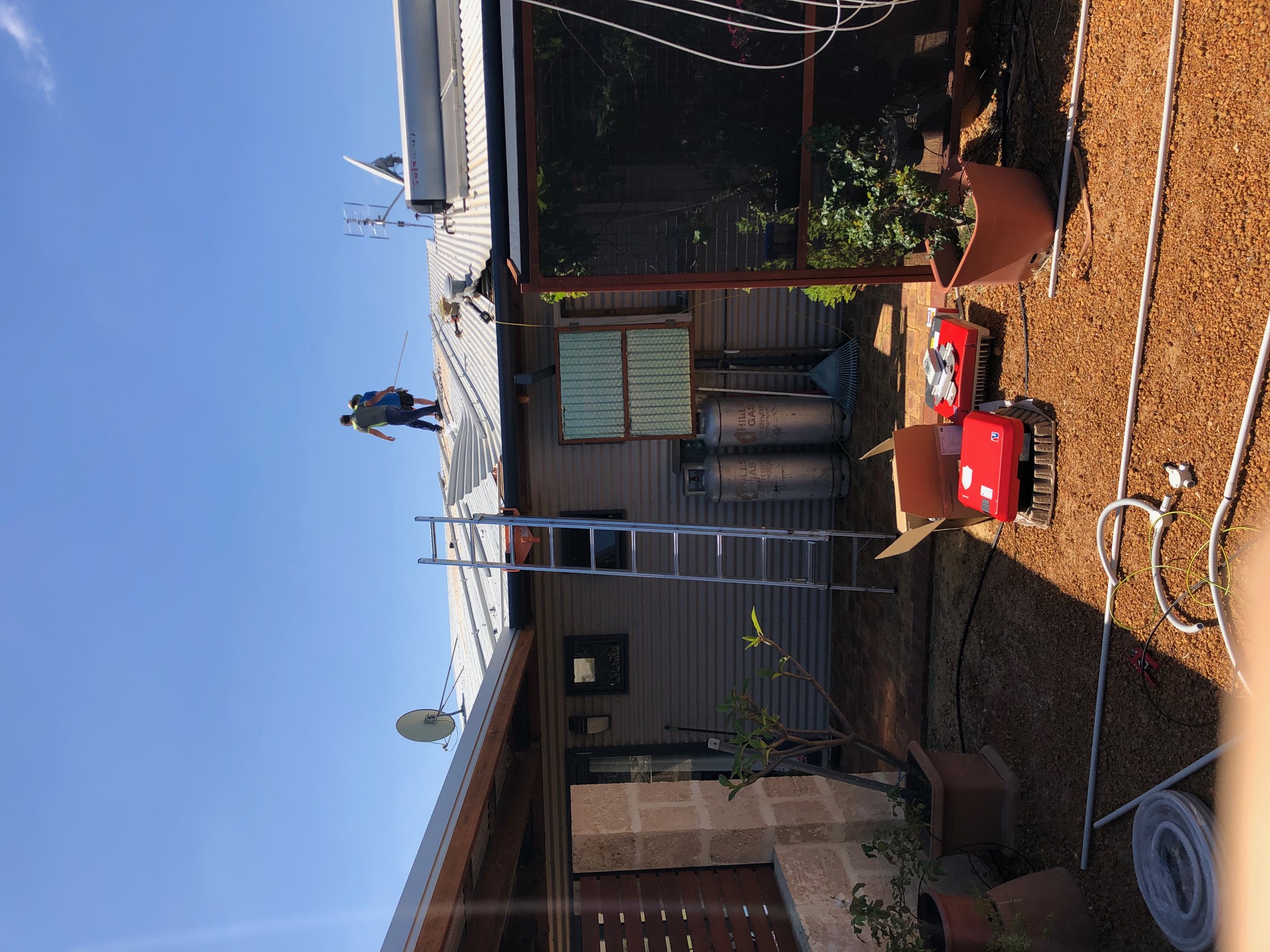 A solar system installation in your area