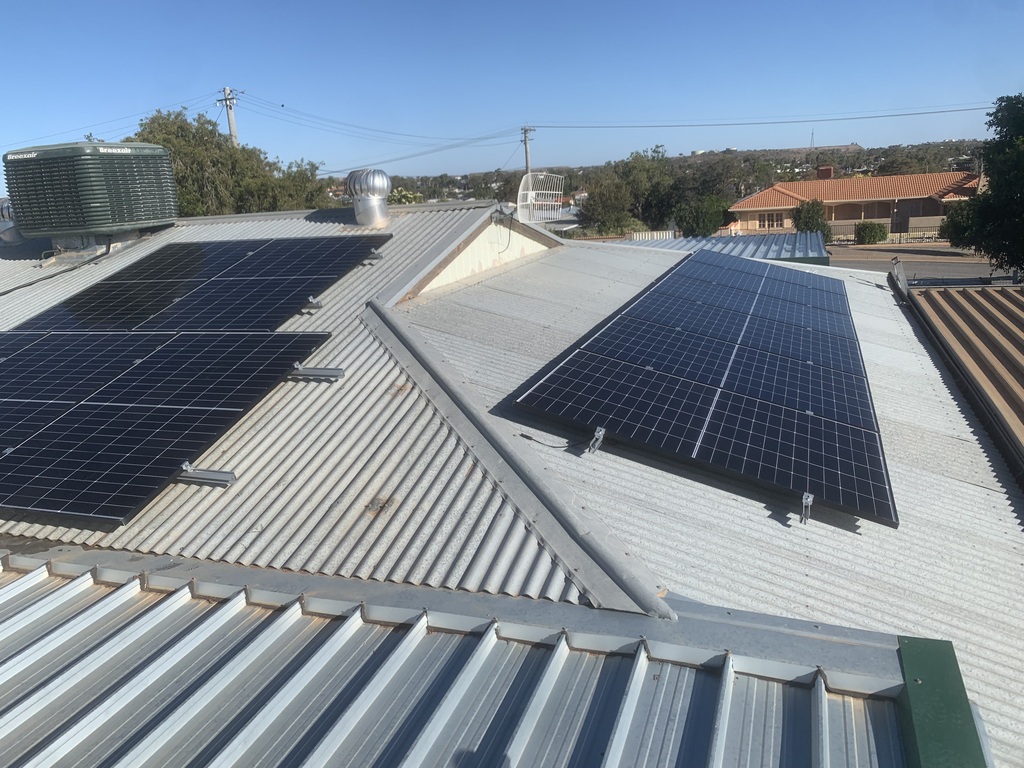 A solar system installation in your area