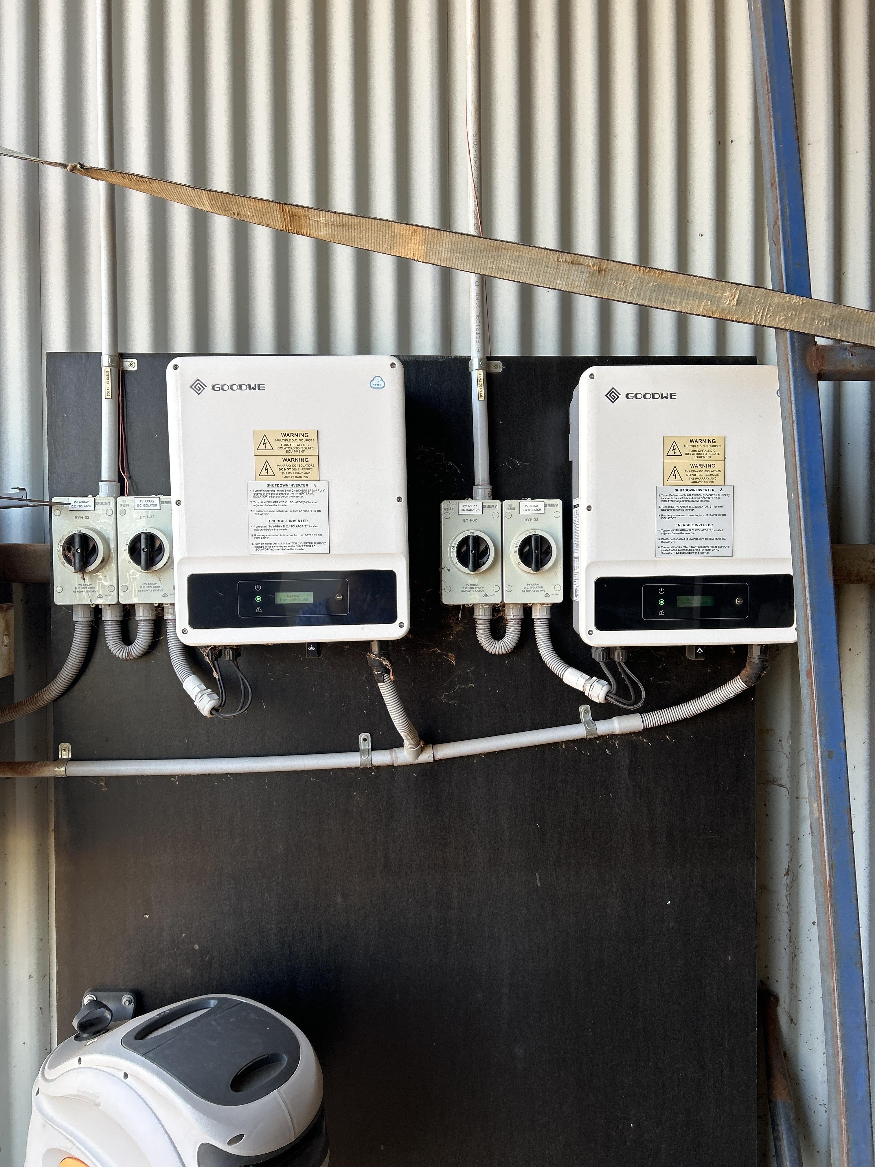 A solar system installation in your area