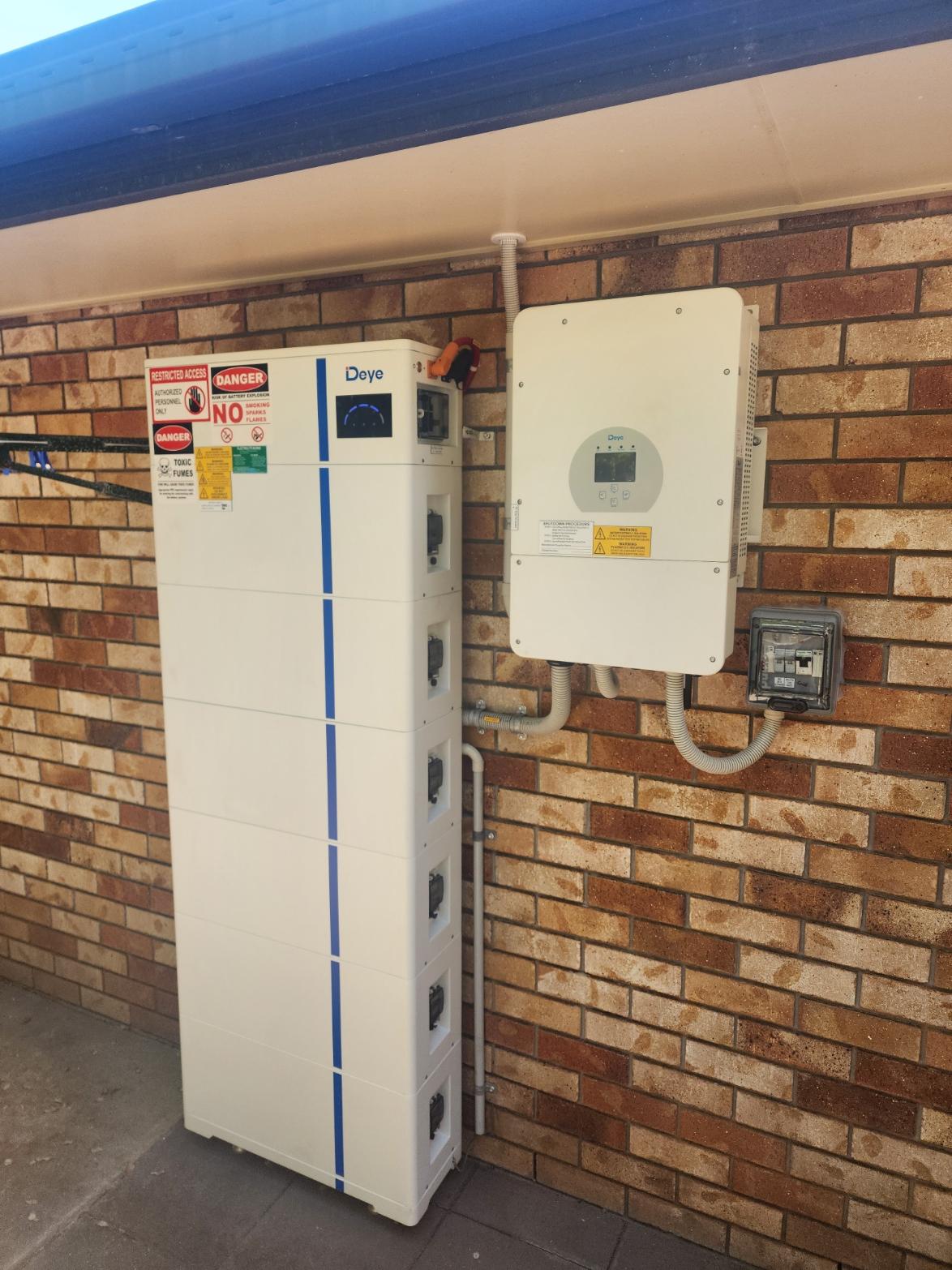 A solar system installation in your area