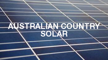 Australian Country Solar