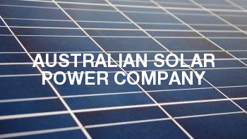 Australian Solar Power Company