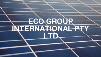 Eco Group International Pty Ltd