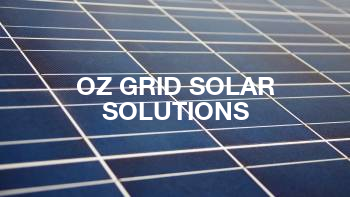 Oz Grid Solar Solutions