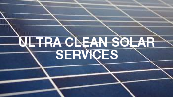 Ultra Clean Solar Services