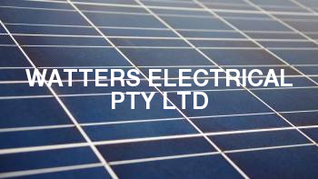 Watters Electrical Pty Ltd