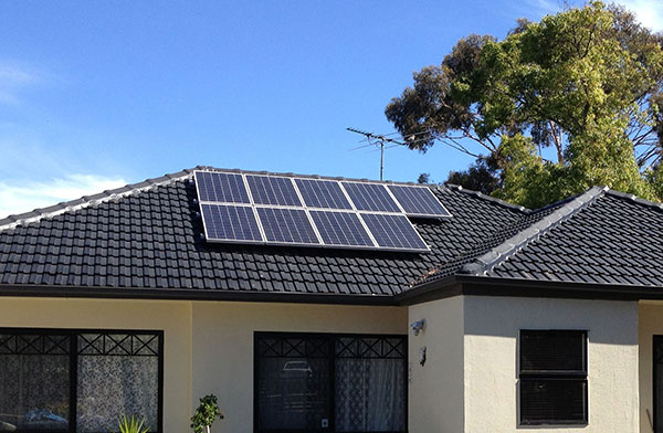 1.5kW Solar System on a roof