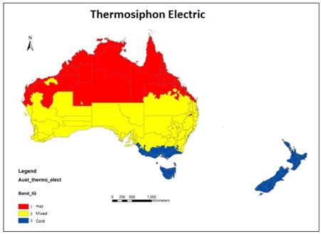 climate zone map of Australia