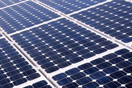 monocrystalline solar pv array