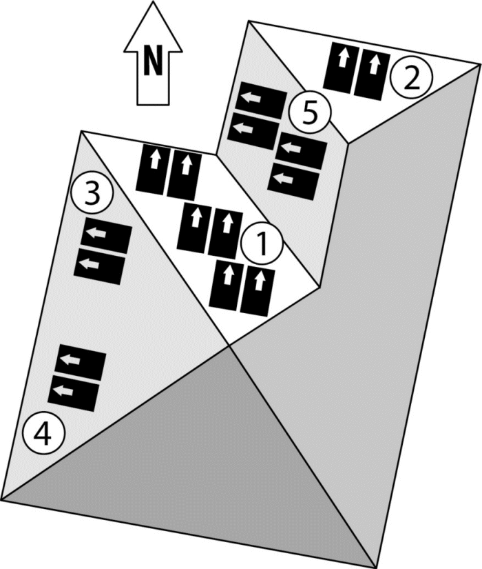 Solar roof plan