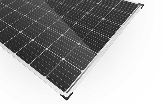 frameless solar panel