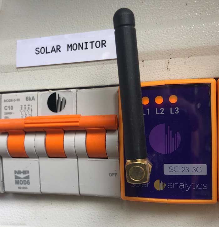 solar power consumption monitor