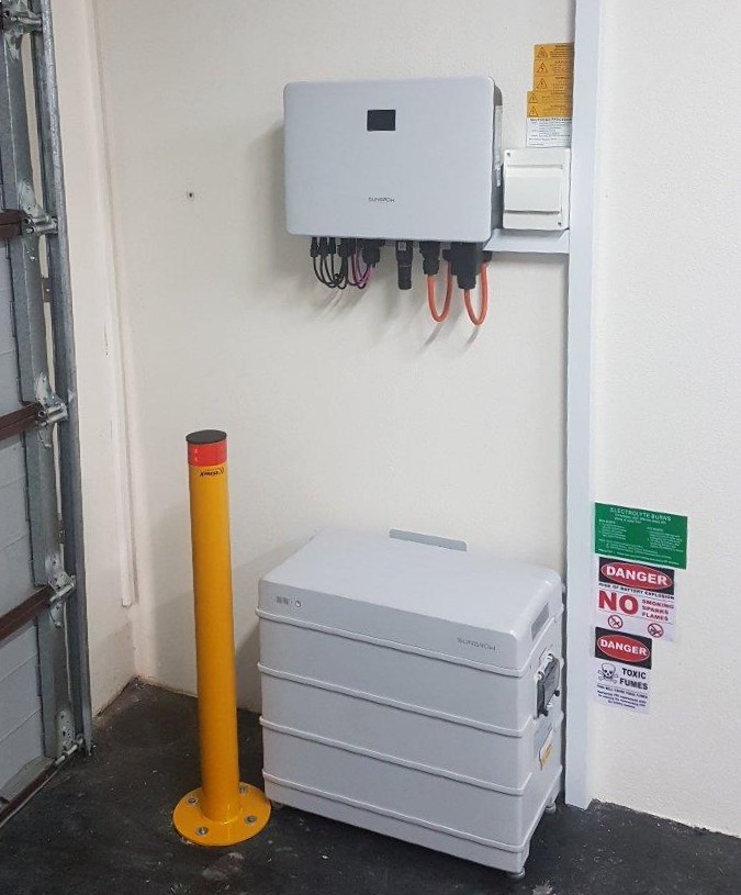 Battery connection to Sungrow inverter