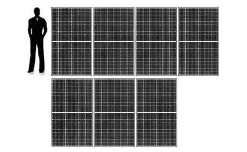 A 3kW solar array