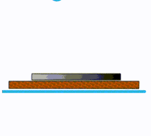 Flat solar panels accumulate dirt because rain cannot run off the panel.