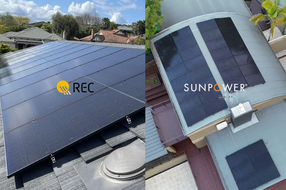 REC and SunPower panels have the lowest warranted degradation rates in Australia.