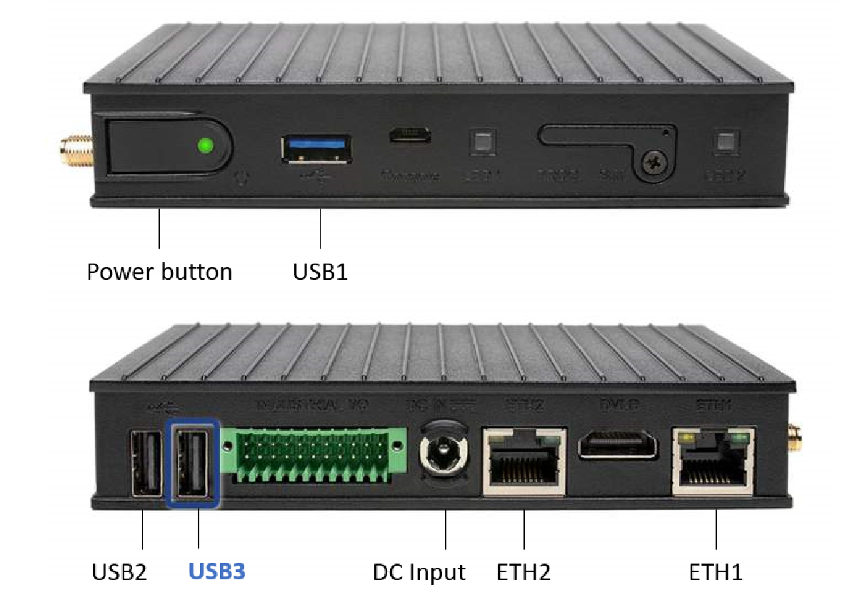 Front/back of a Secure Gateway Device (SGD). Image: Horizon Power