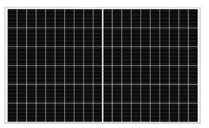Monosilicon half-cut solar panel